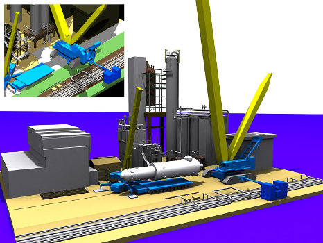 FEE1 - Model for Animation of Installation Phases